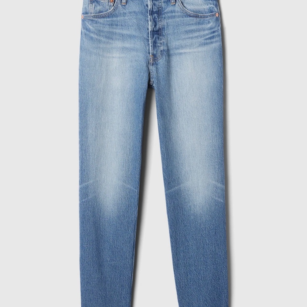 High Rise Cheeky Straight Jeans - Picture 7 of 8